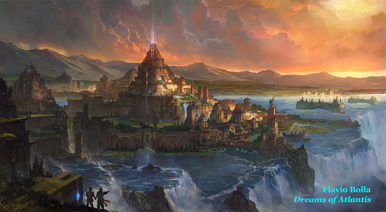 Dreams of Atlantis by Flavio Bolla